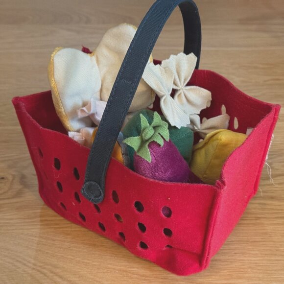 IKEA LÅTSAS Plush Toy: Shopping Market Basket 002.620.06 - Picture 5 of 14